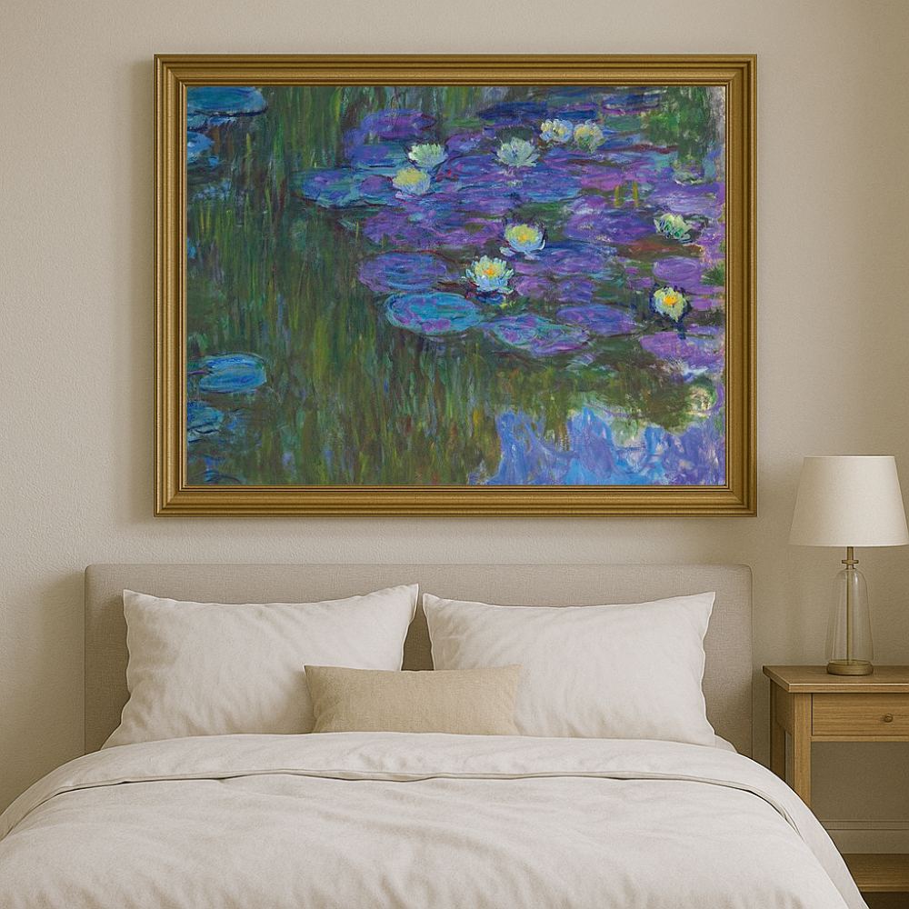 Lekníny v květu (1914-1917) - Claude Monet
