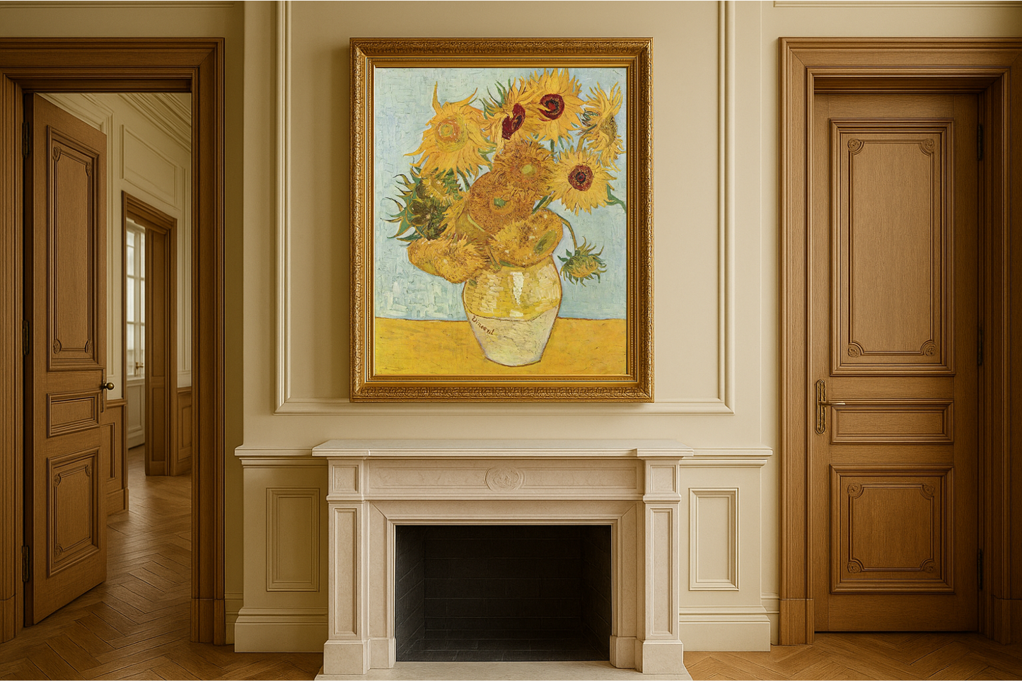 🖼️ Slunečnice – Vincent van Gogh (1888)