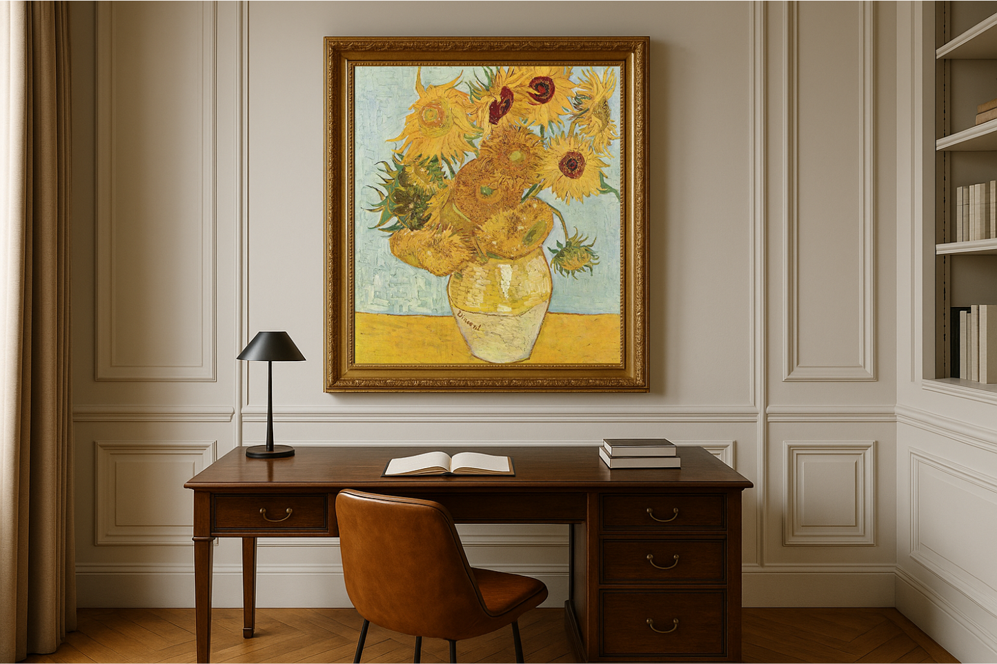 🖼️ Slunečnice – Vincent van Gogh (1888)