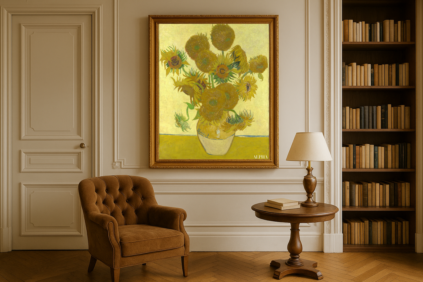 🌻 Váza s patnácti slunečnicemi – Vincent van Gogh (1888)