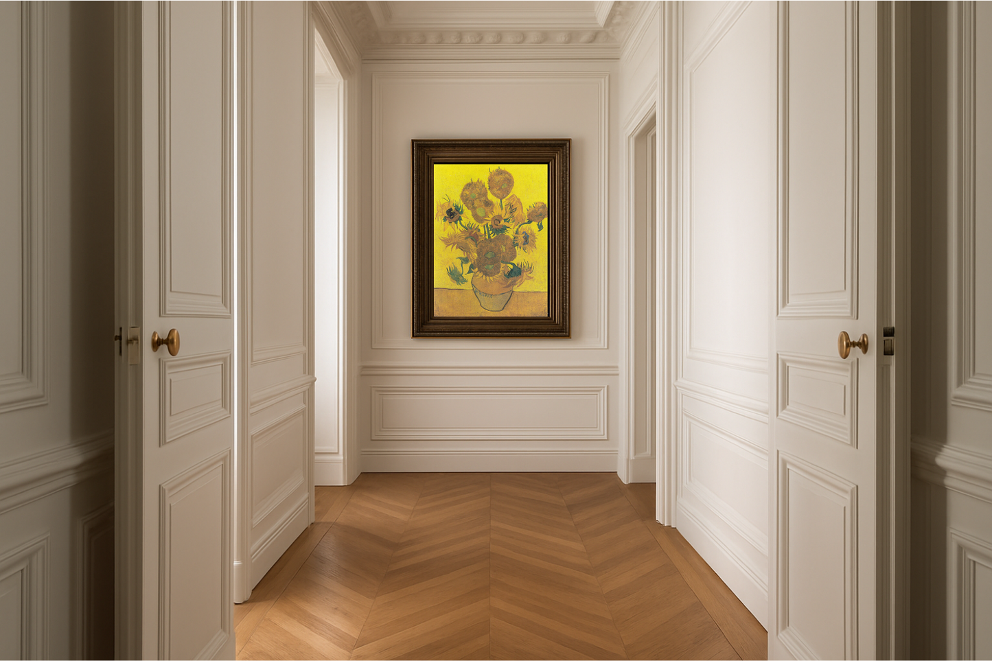 🌻 Váza s patnácti slunečnicemi – Vincent van Gogh (1888)