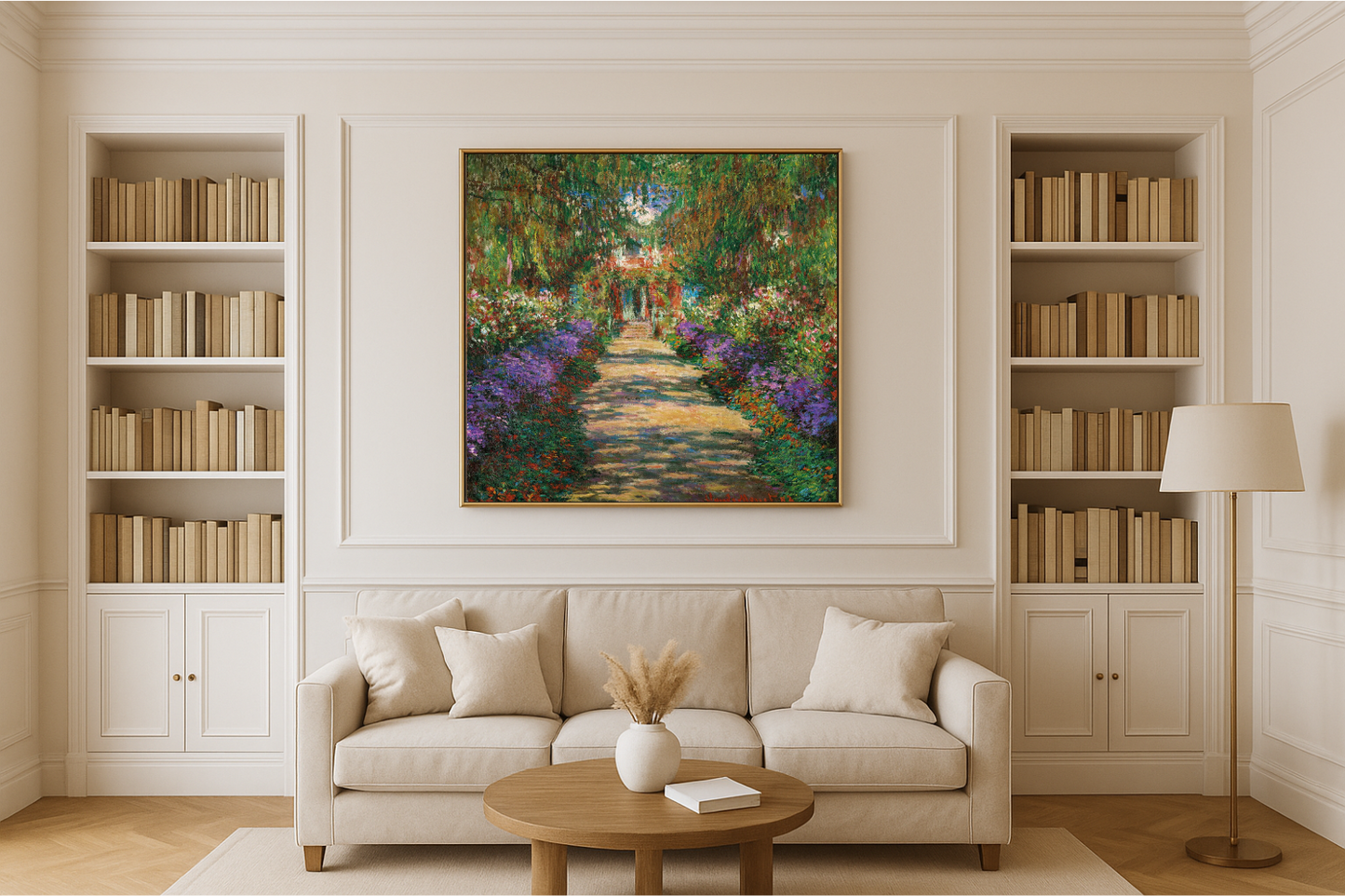🎨 Avenue de Giverny – Claude Monet, kolem roku 1902