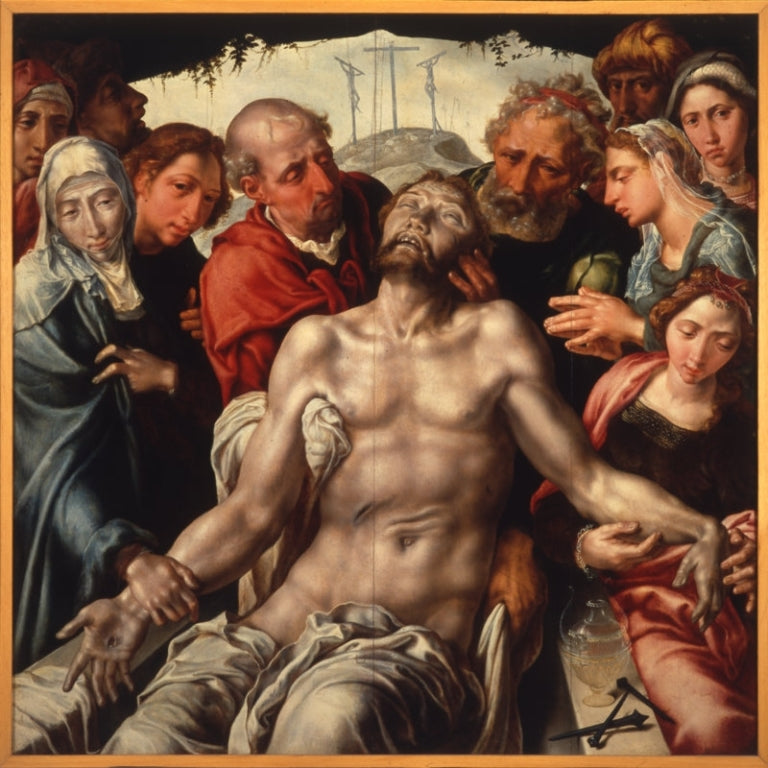 Déposition dans le sépulcre - Maarten van Heemskerck