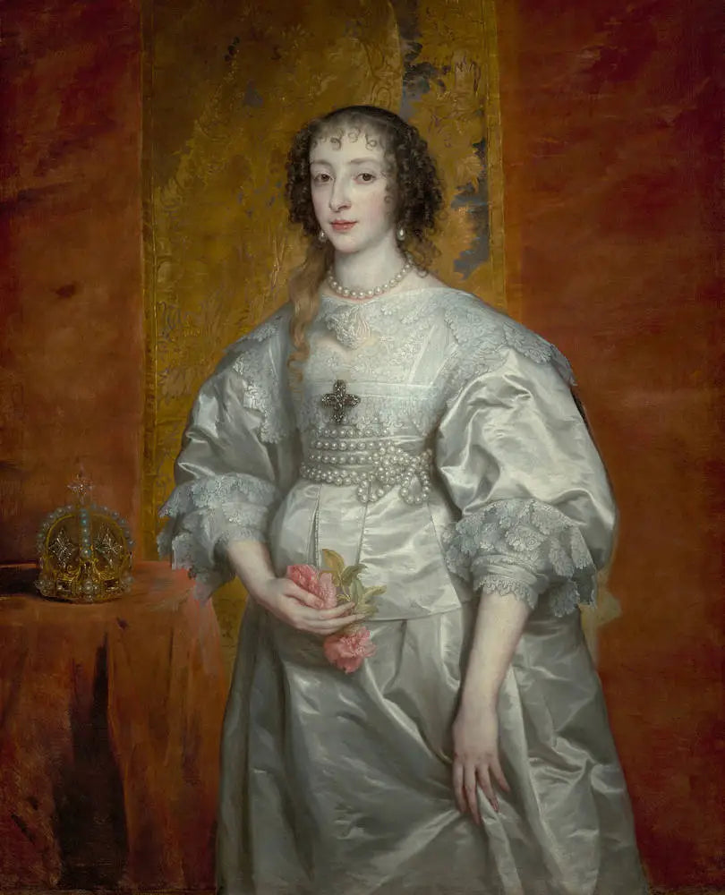 La reine Henriette Marie - Antoine van Dyck - Alpha Reproduction