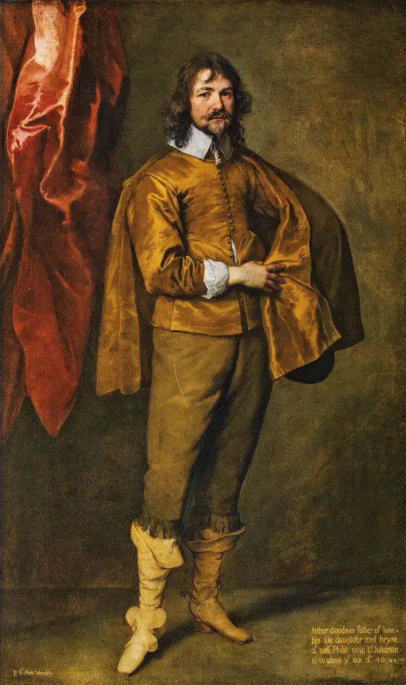 Portrét Arthura Goodwina (zemřel v roce 1643) - Antoine van Dyck