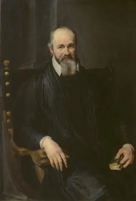 Portrét muže v křesle - Antoine van Dyck