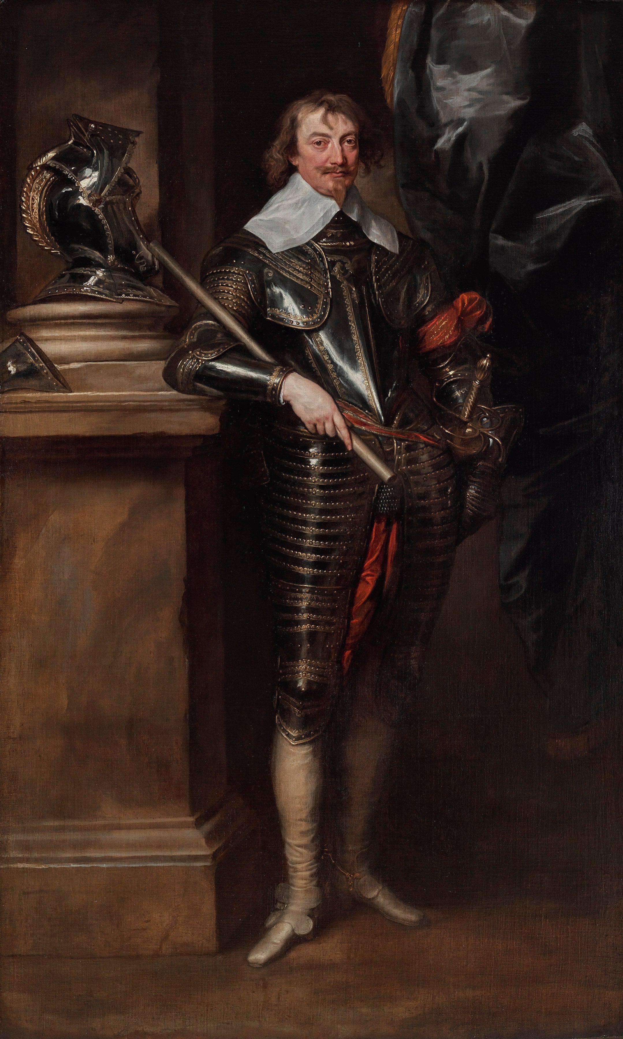 Portrait de Robert Rich, deuxième comte de Warwick - Antoine van Dyck
