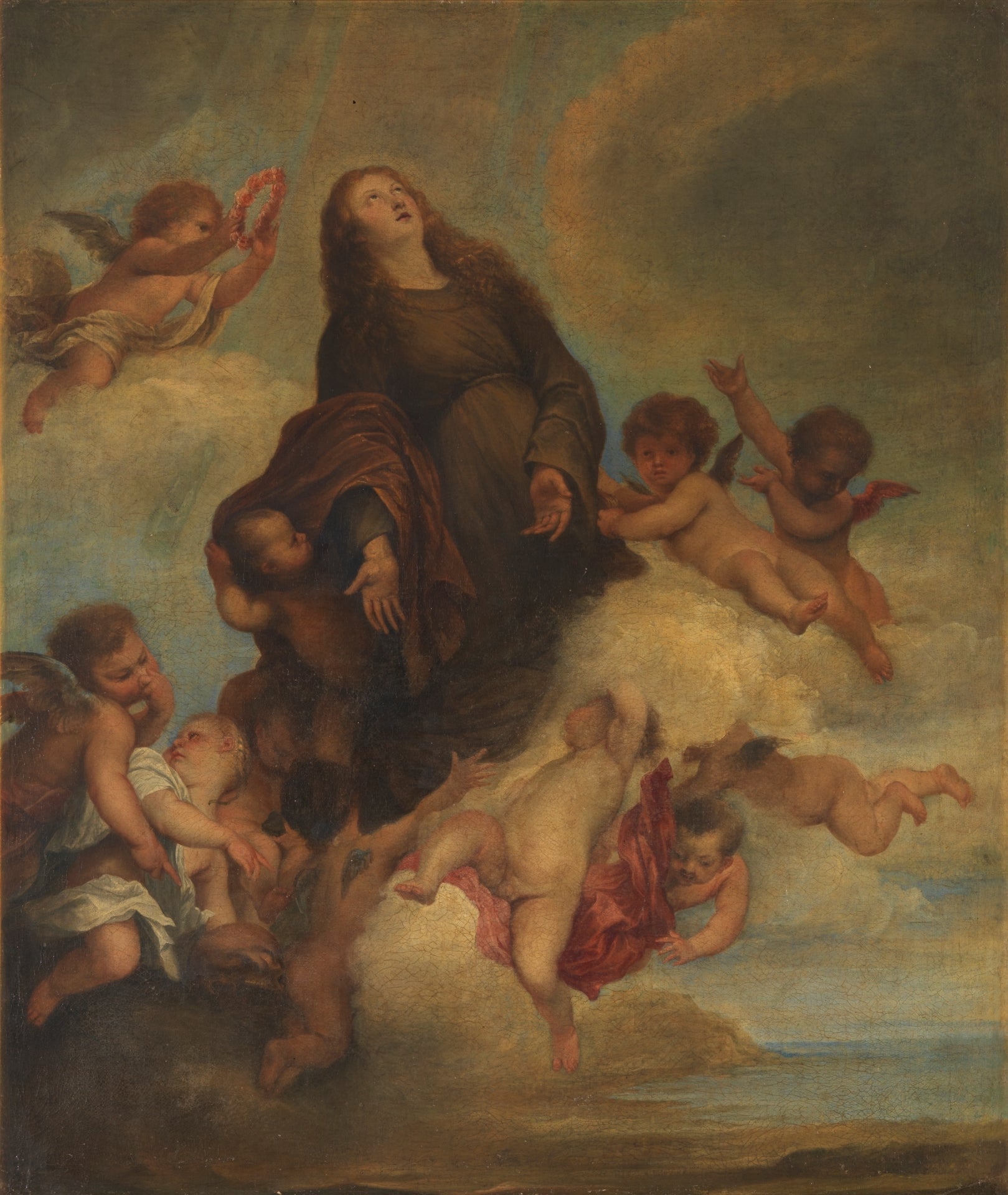 Santa Rosalía de Palermo - Antoine van Dyck