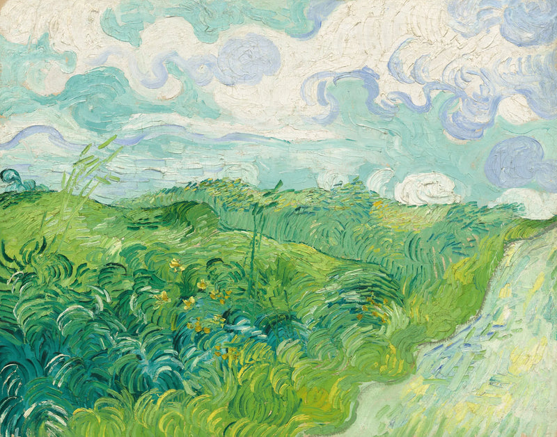 Zelená pole pšenice, Auvers - Vincent van Gogh