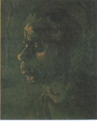 Hlava venkovanky - Vincent van Gogh