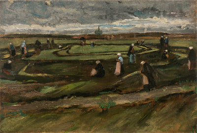 Opravářky sítí v dunách - Vincent van Gogh