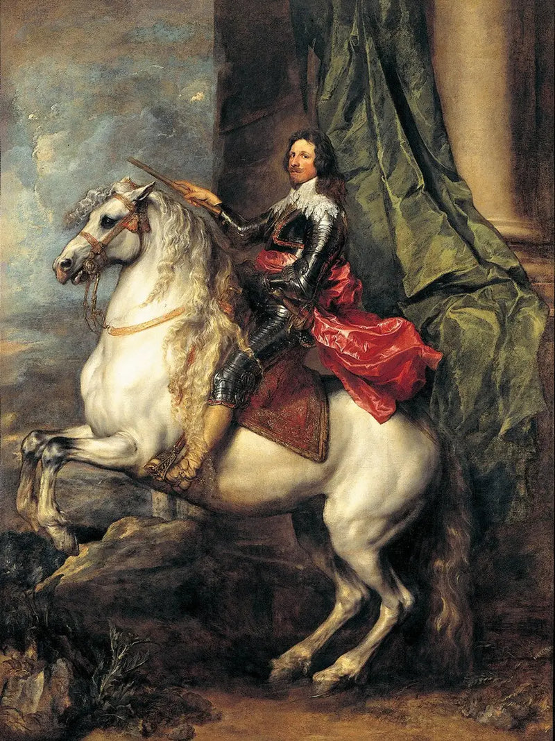 Ježčí portrét Thomase de Savoie-Carignan - Antoine van Dyck