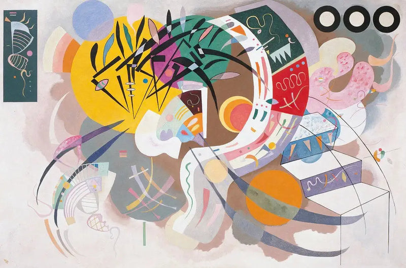 Dominantní křivka - Vassily Kandinsky