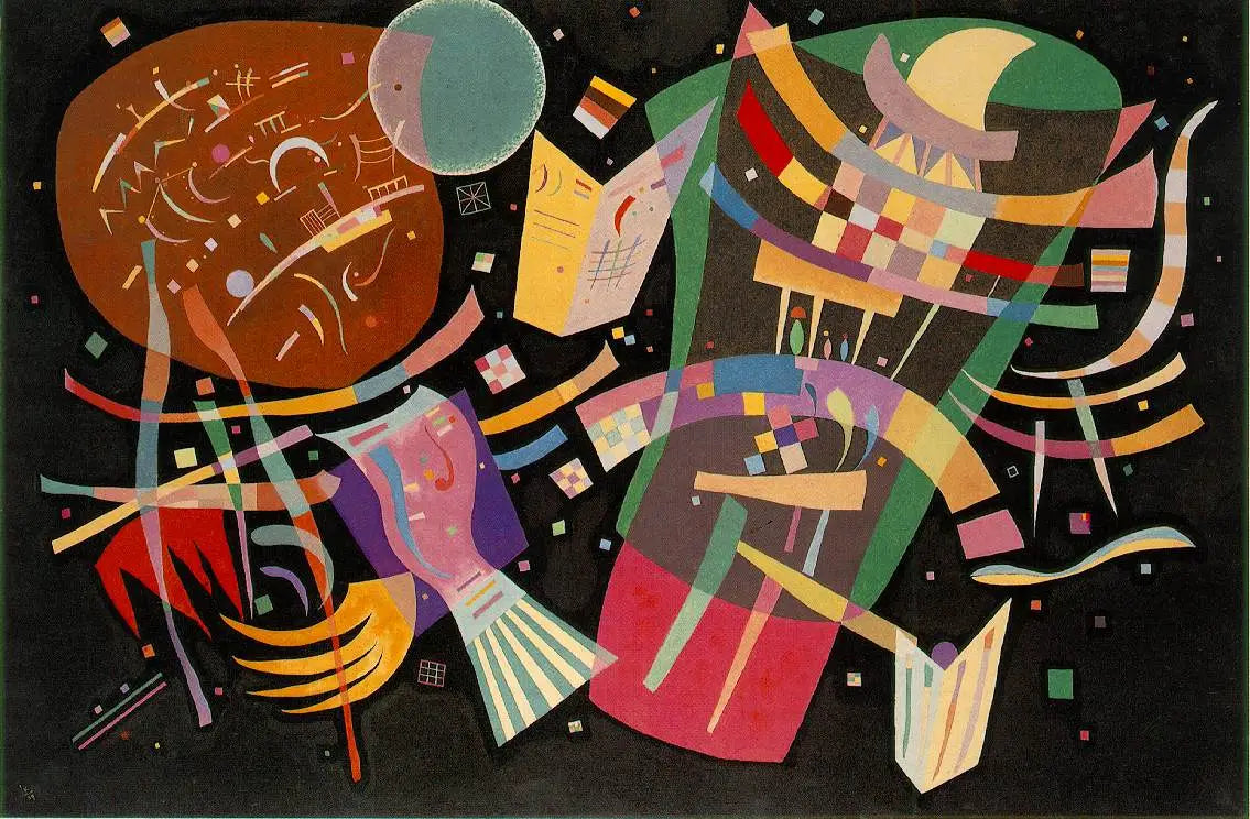 Reproduction du tableau « Composition X - Vassily Kandinsky » par Alpha Reproduction en peinture à l’huile
