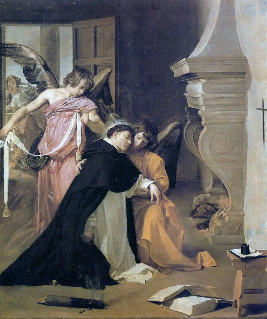 La Tentation de Saint Thomas d’Aquin - Diego Velázquez - Alpha Reproduction