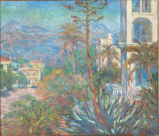 „Vily v Bordigheře“ – Claude Monet (1884)