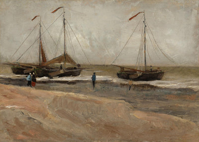 Pláž v Scheveningenu - Vincent van Gogh