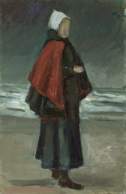 Žena rybáře na pláži - Vincent van Gogh