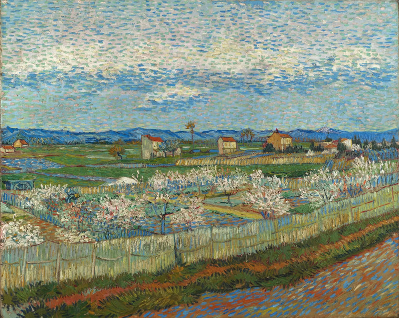 Broskve v květu - Vincent van Gogh