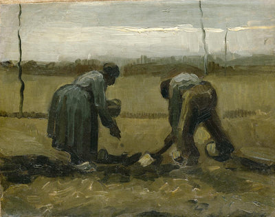 Práce na poli - Vincent van Gogh