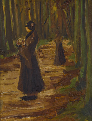 Dvě ženy v lese - Vincent van Gogh
