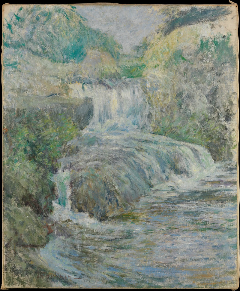 Kaskáda - John Henry Twachtman