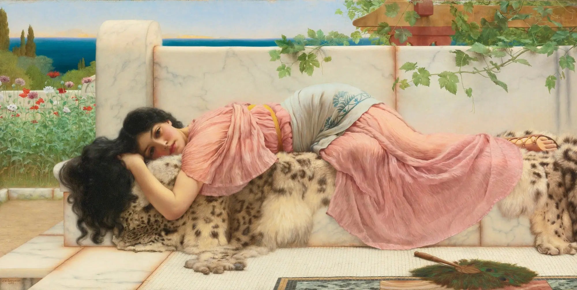 Quand ton cœur est jeune - John William Godward - Alpha Reproduction
