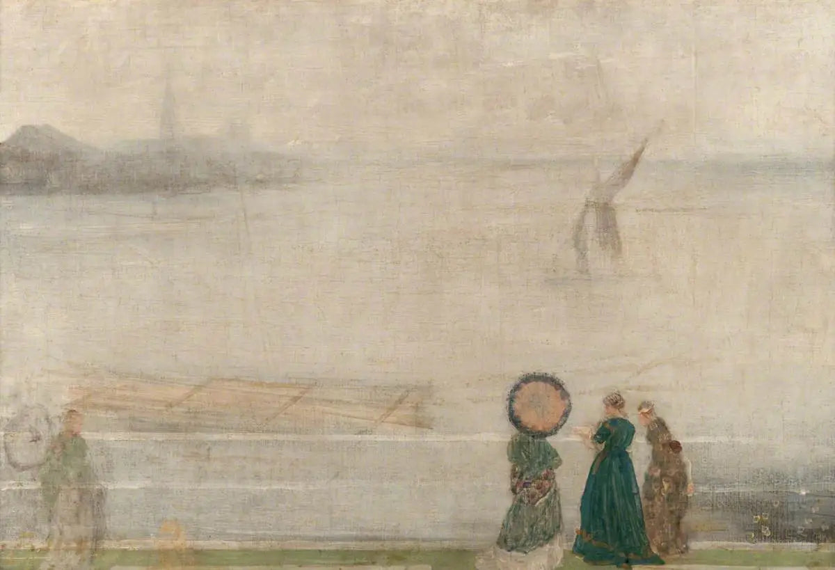Reproduction du tableau « Battersea Reach depuis Lindsey Houses - James Abbott McNeill Whistler » par Alpha Reproduction en peinture à l’huile