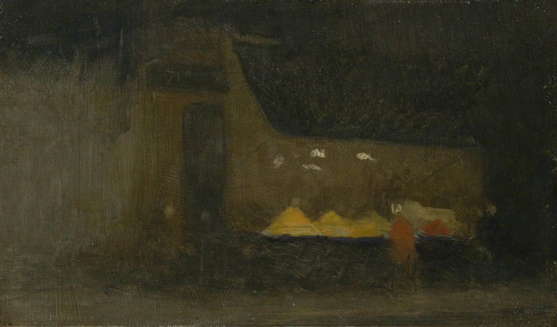 Reproduction du tableau « Vendeuse - James Abbott McNeill Whistler » par Alpha Reproduction en peinture à l’huile