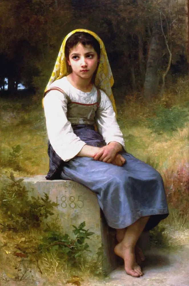 Meditace - Bouguereau