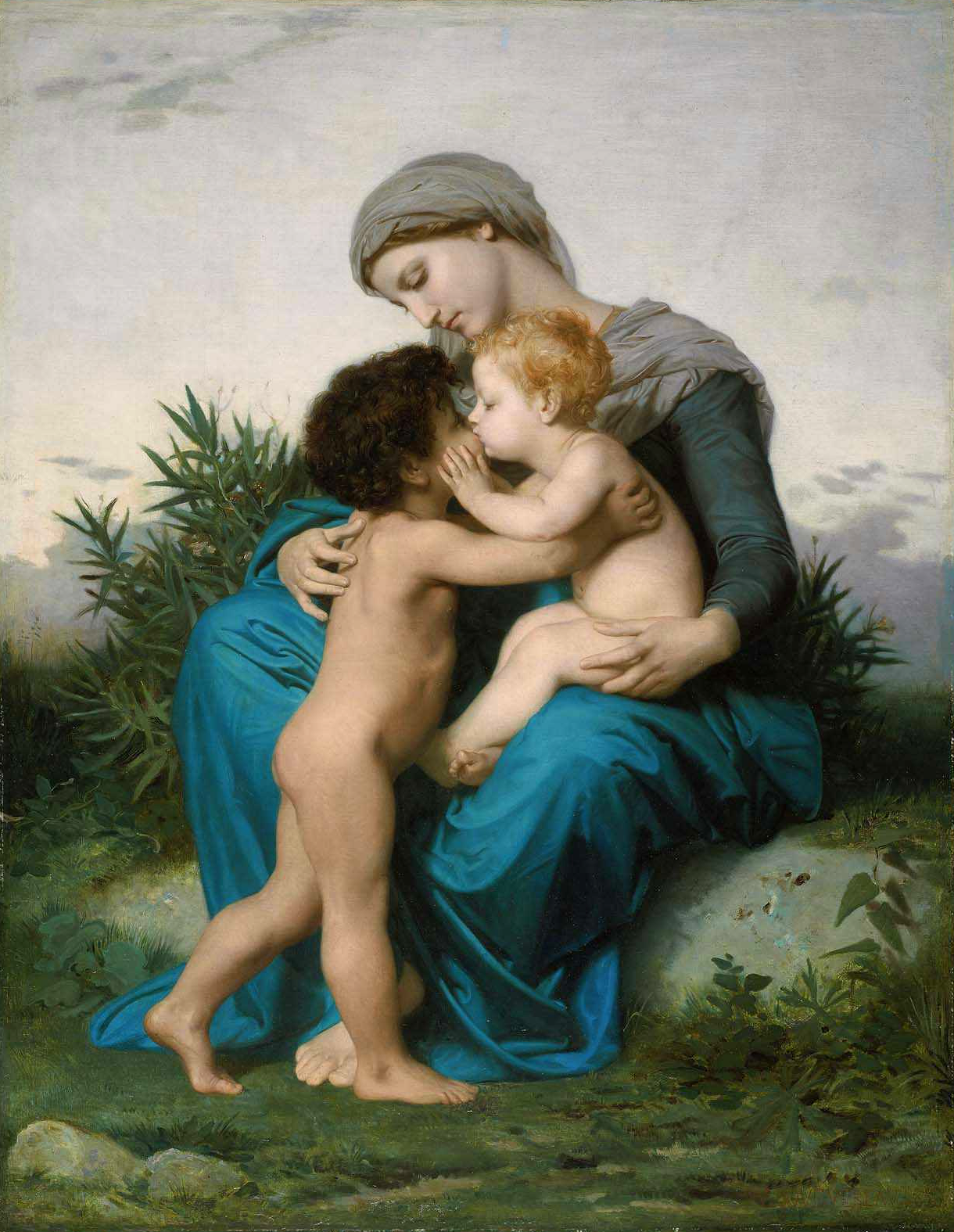 Bratrská láska - Bouguereau