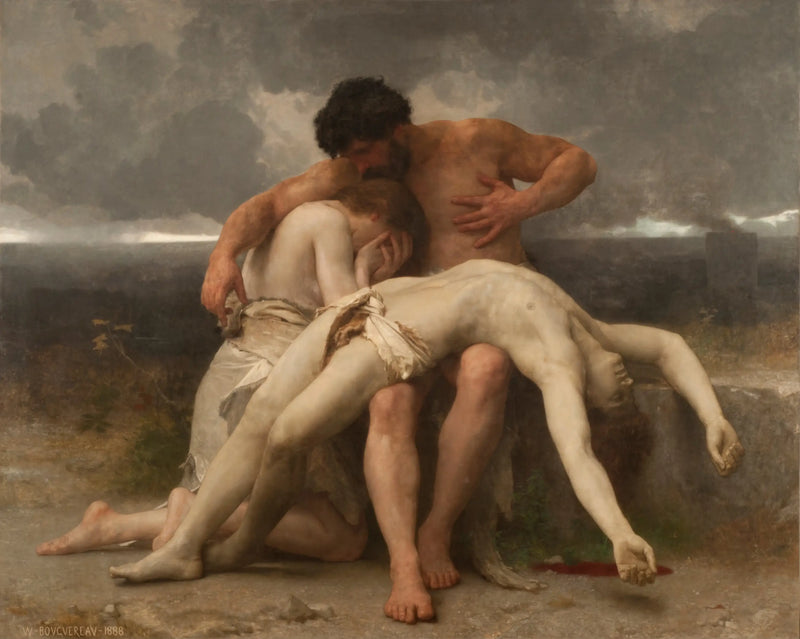 První smutek - Bouguereau