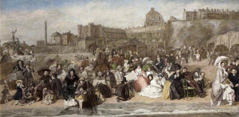 La vie au bord de la mer - William Powell Frith