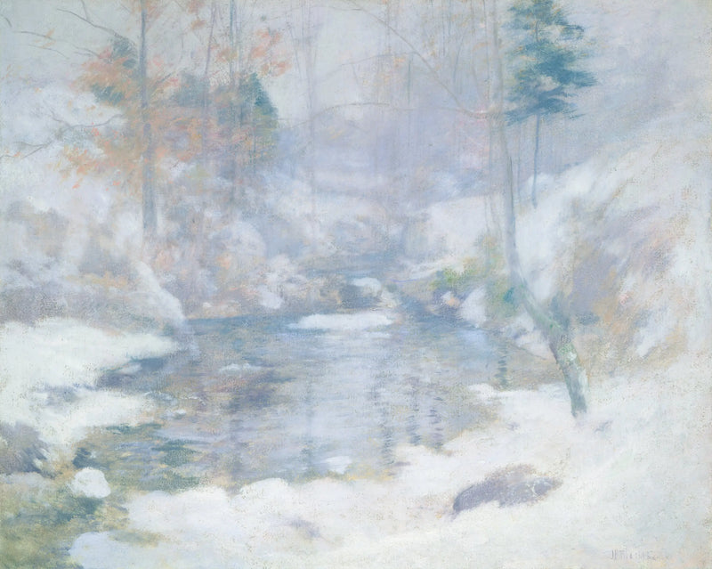 Zimní harmonie - John Henry Twachtman