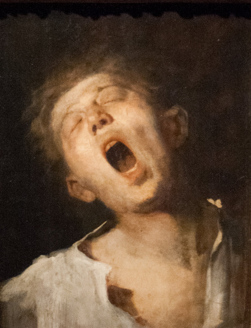 Apprenti bâillant - Mihály Munkácsy