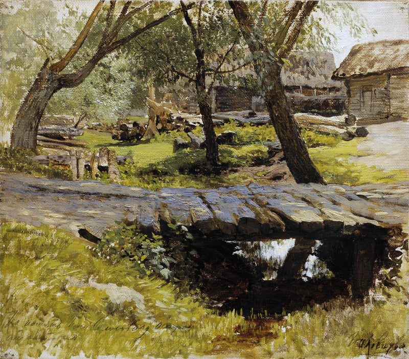 Pont. Sloboda de Savvinskaya - Isaac Levitan