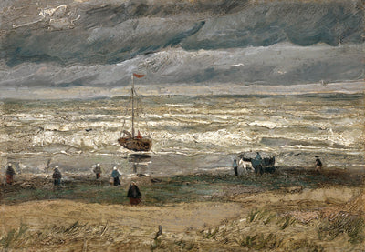 Výhled na moře v Scheveningenu - Vincent van Gogh
