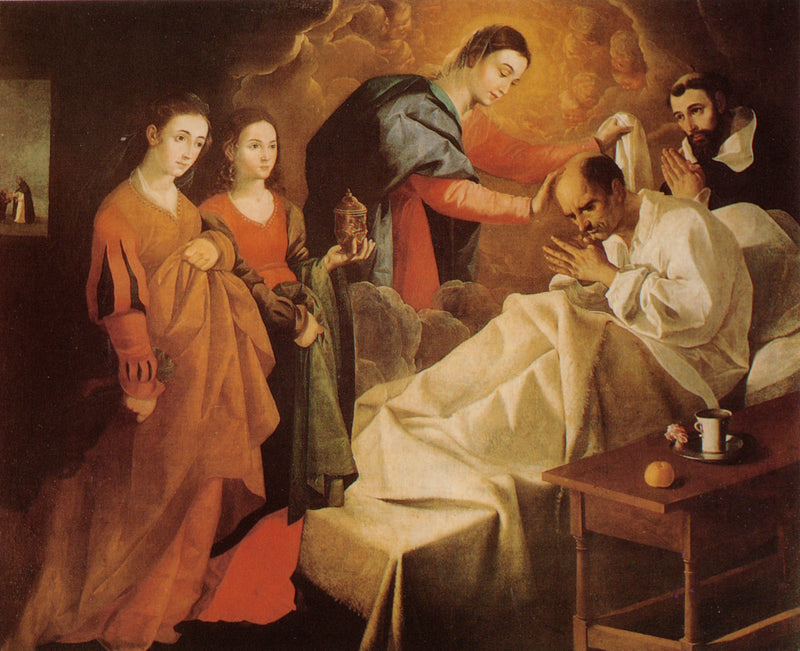 Zázračné uzdravení blahoslaveného Reginalda z Orléans - Francisco de Zurbarán
