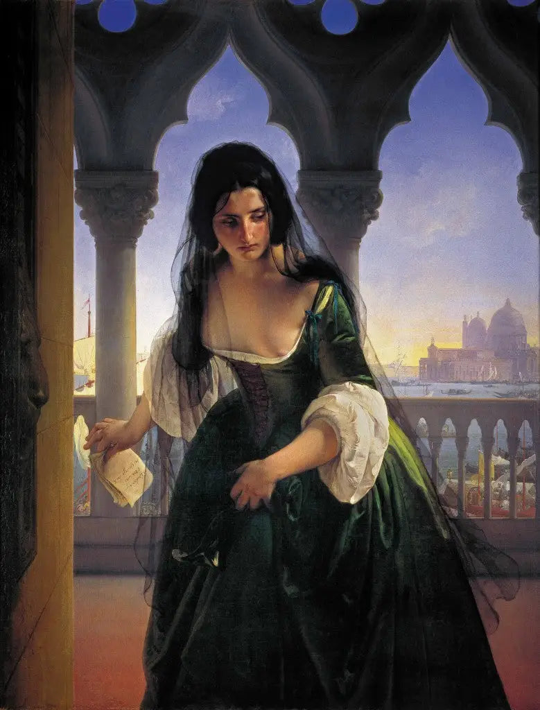 Obviněný tajný - Francesco Hayez