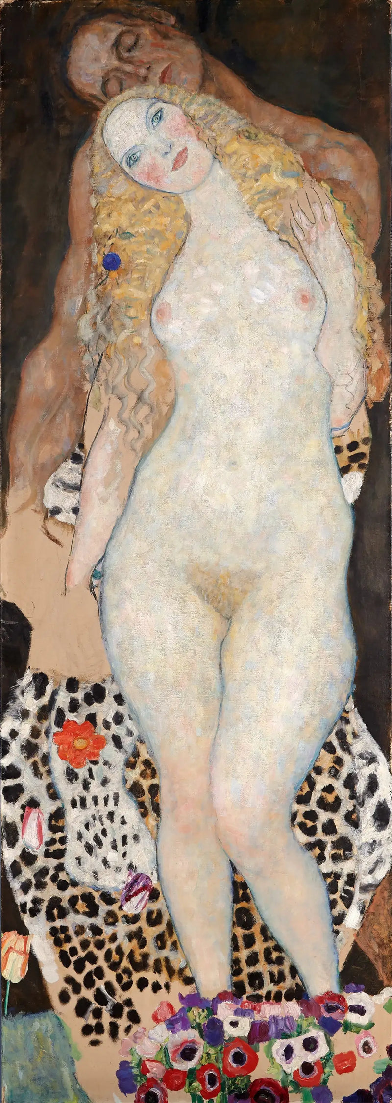 Adam a Eva - Gustav Klimt