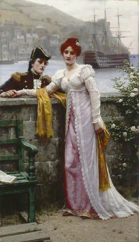 Sbohem - Edmund Blair Leighton
