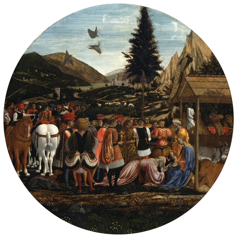 Uctívání tří králů - Domenico Veneziano