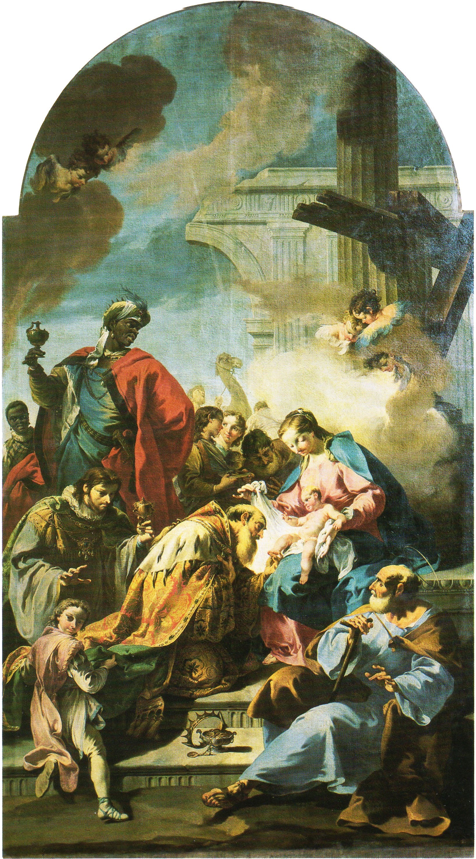 Adoration des mages - Giovanni Battista Pittoni - Alpha Reproduction