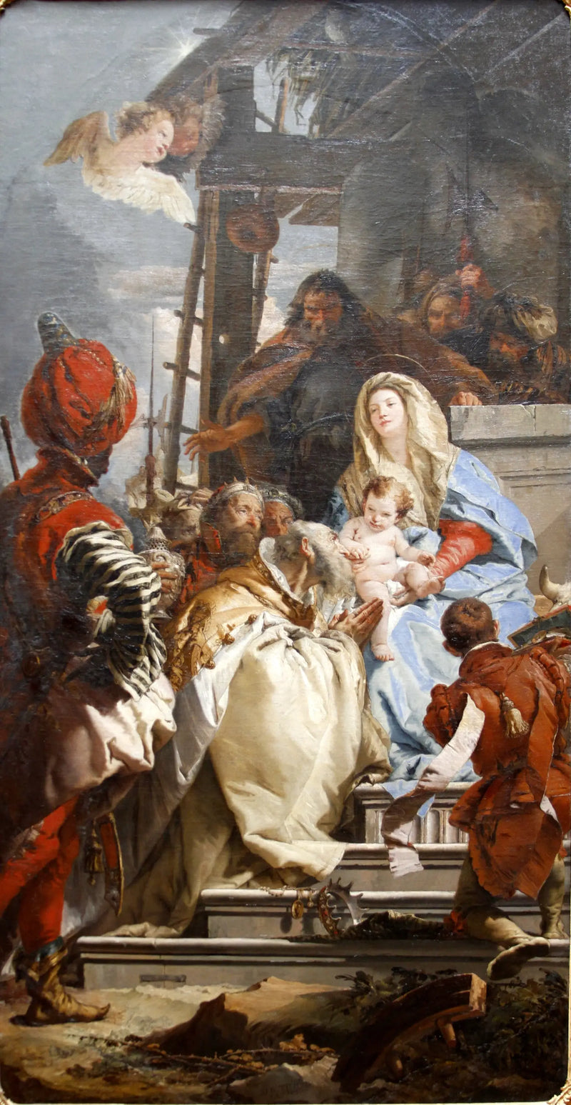 Uctívání králů - Giovanni Battista Tiepolo