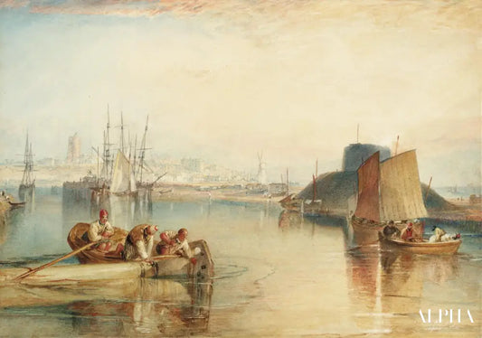 Aldborough - William Turner - Reproductions de tableaux et peintures haut de gamme