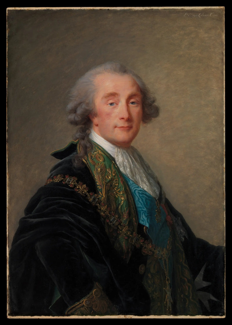 Alexandre Charles Emmanuel de Crussol-Florensac (1743-1815) - Élisabeth Vigeé Le Brun
