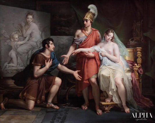 Alexandre le Grand cédant Campaspe à Apelle - Charles Meynier Reproductions de tableaux à la peinture à l’huile