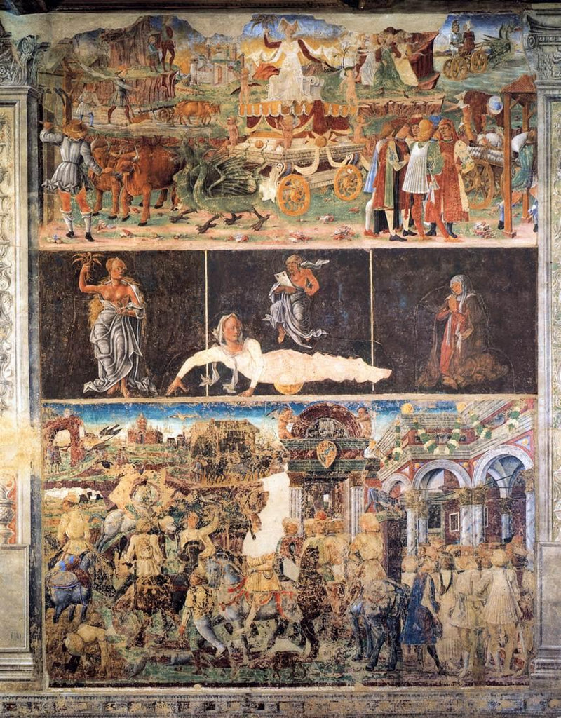 Alegorie srpna: Vítězství Cérès - Cosmé Tura