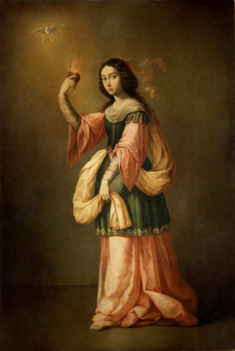 Alegorie laskavosti - Francisco de Zurbarán