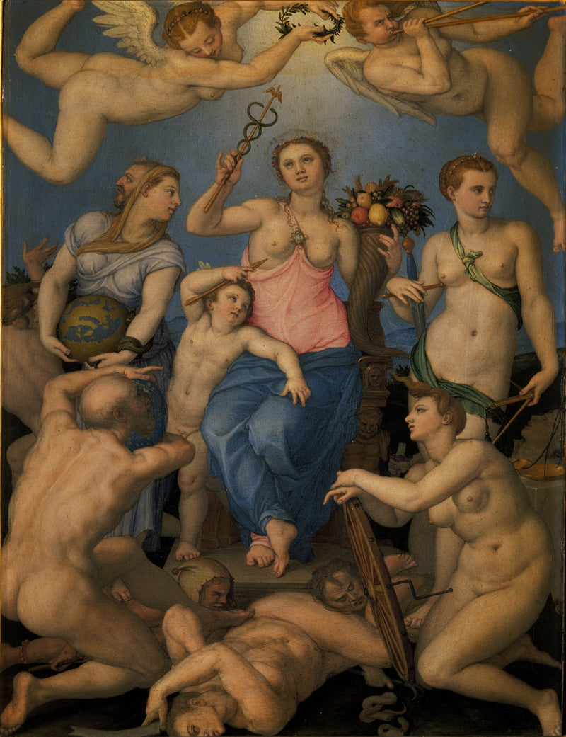 Alegorie štěstí - Bronzino